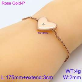 Stainless Steel Stone Bracelet