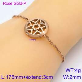 Stainless Steel Stone Bracelet