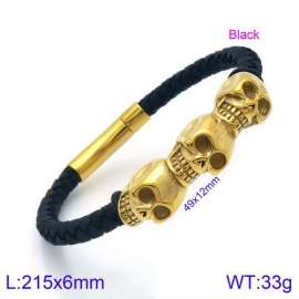 Stainless Skull Bracelet