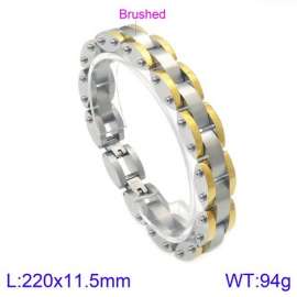 Stainless Steel Gold-plating Bracelet