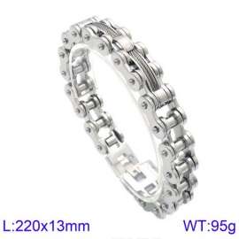 Stainless Steel Bicycle Bracelet