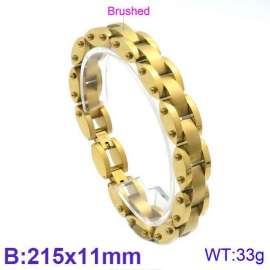 Stainless Steel Gold-plating Bracelet