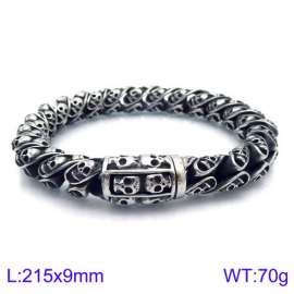 Stainless Skull Bracelet