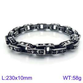Stainless Skull Bracelet