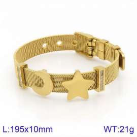 Stainless Steel Gold-plating Bracelet