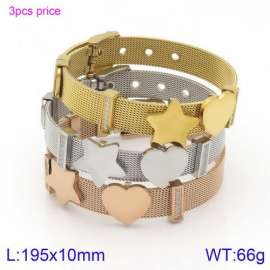 Stainless Steel Gold-plating Bracelet