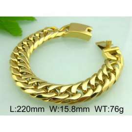 Stainless Steel Gold-plating Bracelet
