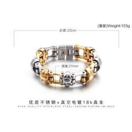 Stainless Steel Bicycle Bracelet