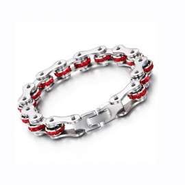 Stainless Steel Bicycle Bracelet