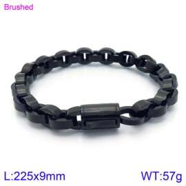 Stainless Steel Black-plating Bracelet