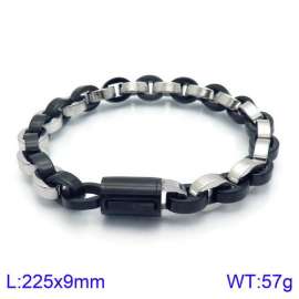 Stainless Steel Black-plating Bracelet