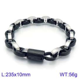 Stainless Steel Black-plating Bracelet