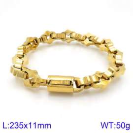 Stainless Steel Gold-plating Bracelet