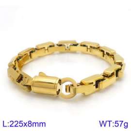 Stainless Steel Gold-plating Bracelet