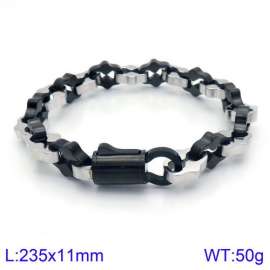 Stainless Steel Black-plating Bracelet