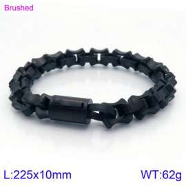 Stainless Steel Black-plating Bracelet