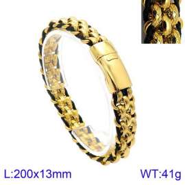 Stainless Steel Gold-plating Bracelet