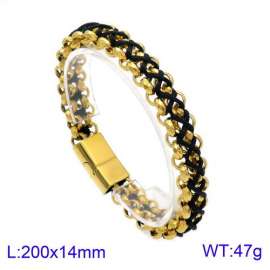 Stainless Steel Gold-plating Bracelet