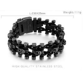 Stainless Skull Bracelet