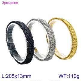 Stainless Steel Gold-plating Bracelet