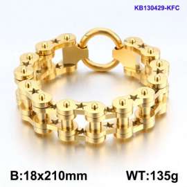 Stainless Steel Bicycle Bracelet