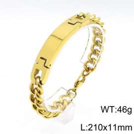 Stainless Steel Gold-plating Bracelet