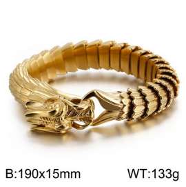 Stainless Steel Gold-plating Bracelet